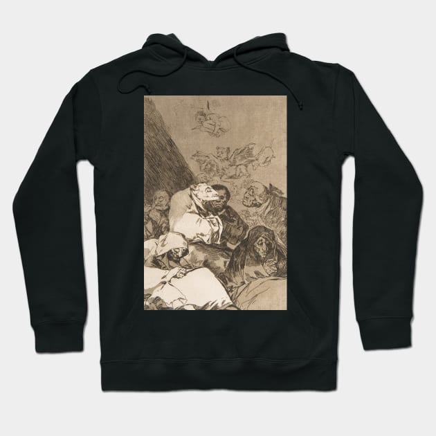 Correction by Francisco Goya Hoodie by Classic Art Stall